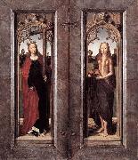 Hans Memling Triptych of Adriaan Reins oil on canvas